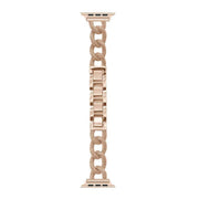 Bracelet Apple Watch Chain - acier - or rose