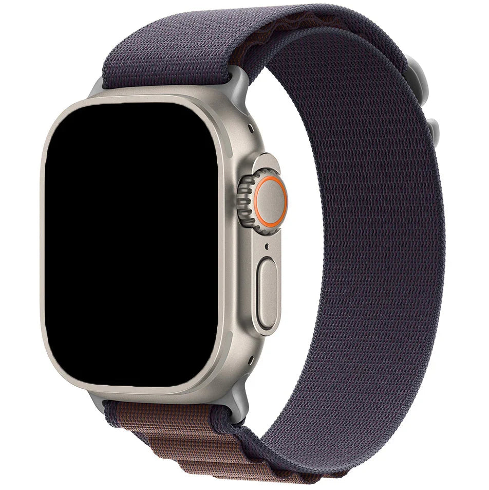 Bracelet Apple Watch Alpine - nylon - indigo