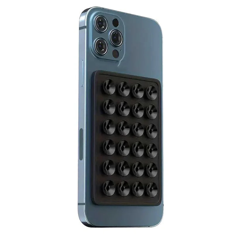 Support de téléphone adhésif - noir