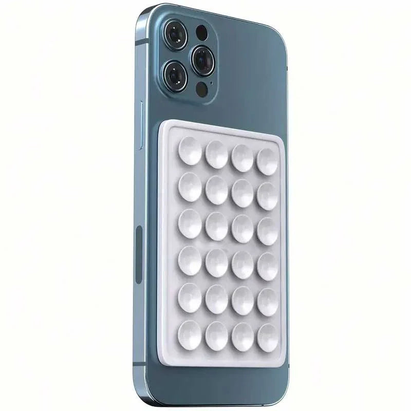 Support de téléphone adhésif - blanc