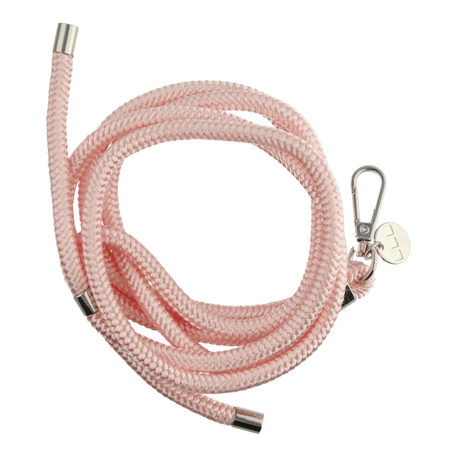 Cordon de téléphone Longa - rose - argenté