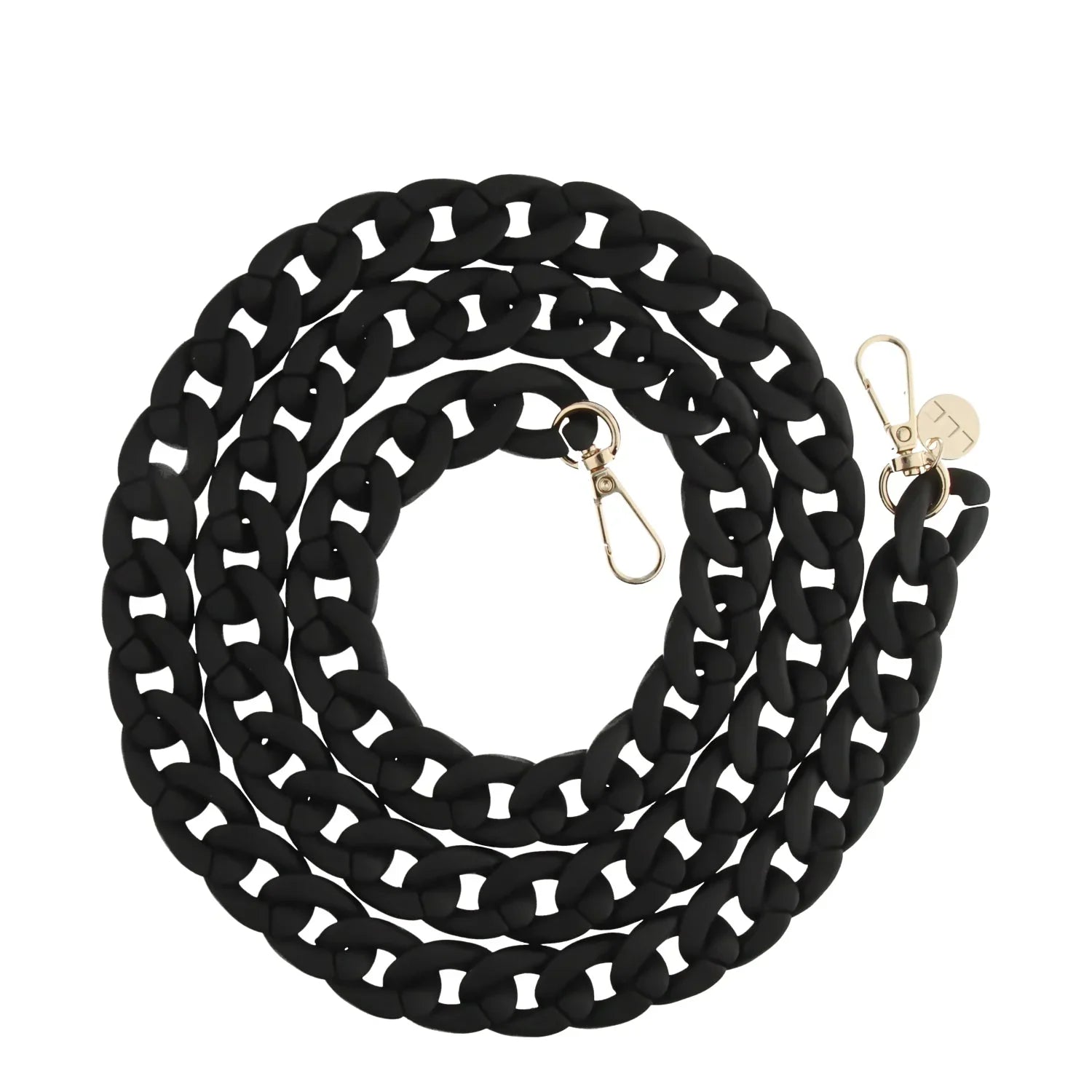 Cordon de téléphone Chunky - noir