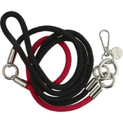 Cordon de téléphone Flexicord - noir rouge - argent