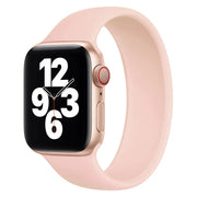 Bracelet Apple Watch - silicone - solo loop - sable rose