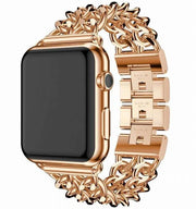 Bracelet Apple Watch Cowboy - acier - or rose