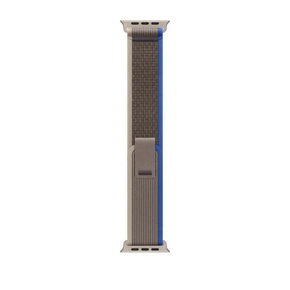 Bracelet Apple Watch Trail - nylon - bleu gris