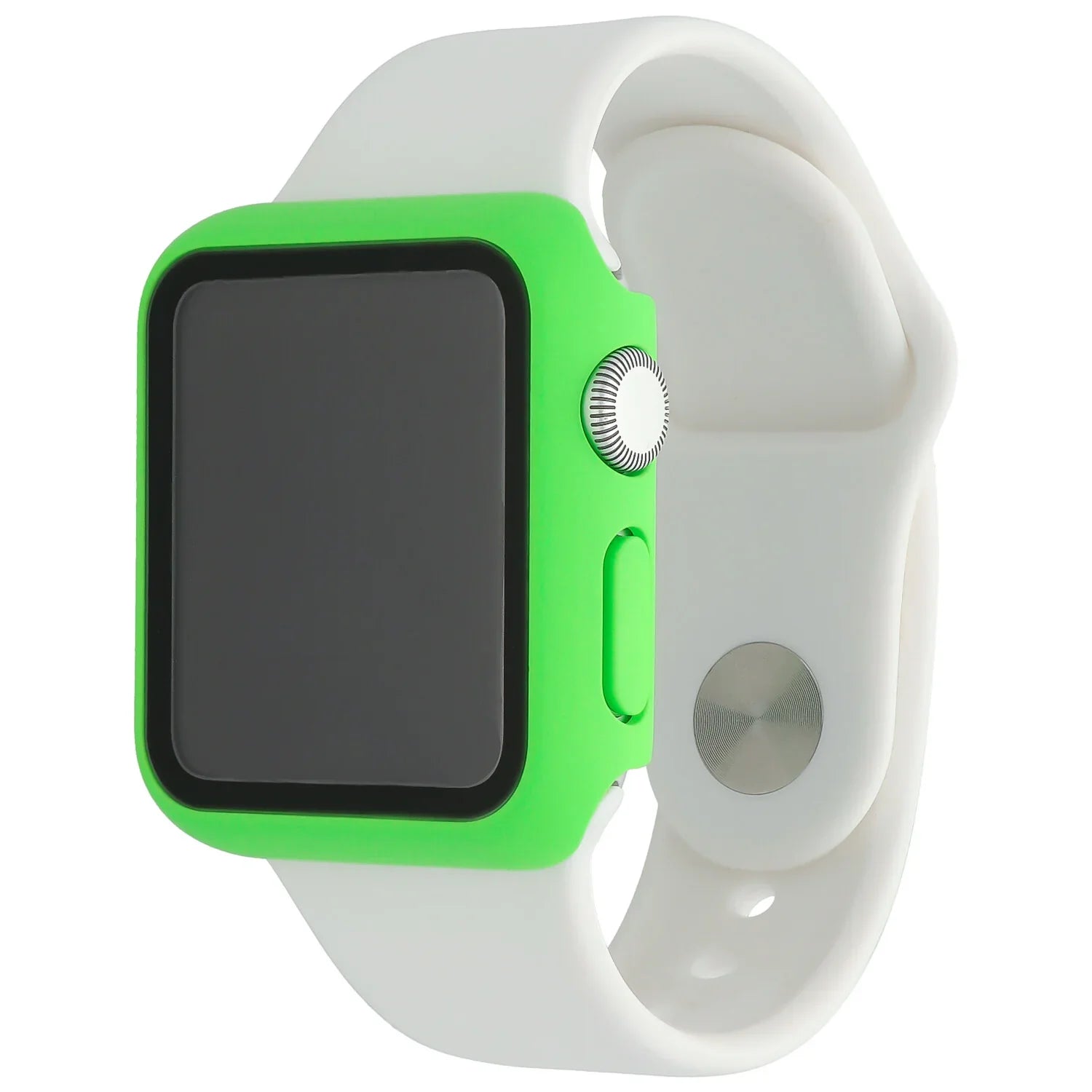 Apple Watch étui rigide Clypeo - vert fluorescent