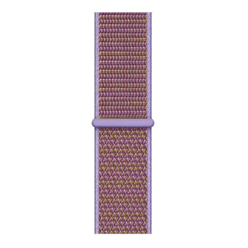 Bracelet Apple Watch Nexora - tissé - nylon - lilas