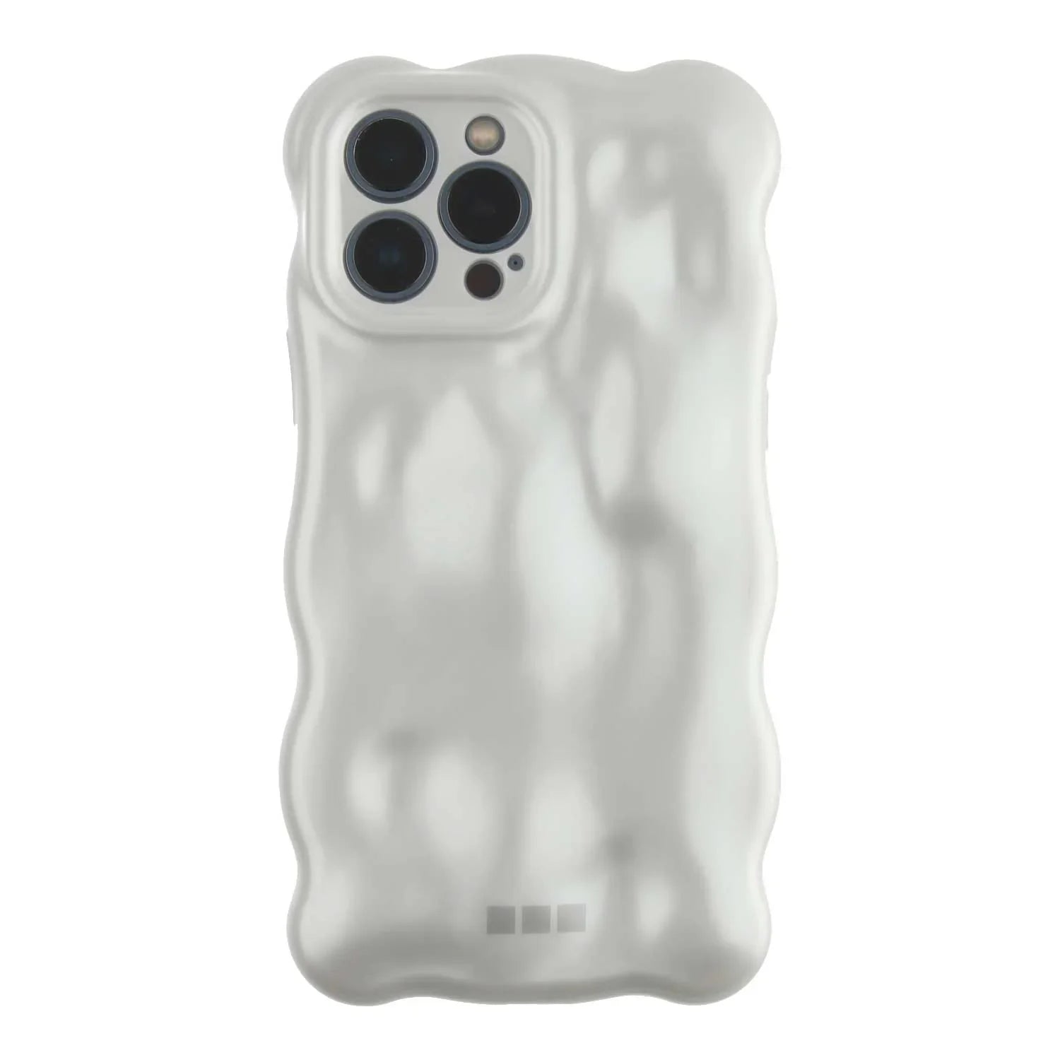 Coque iPhone Bubble - perle