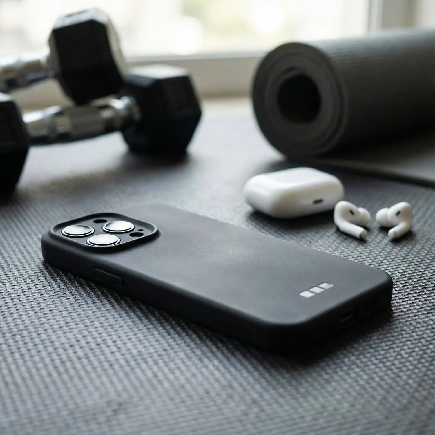 Coque iPhone Coloree - noir