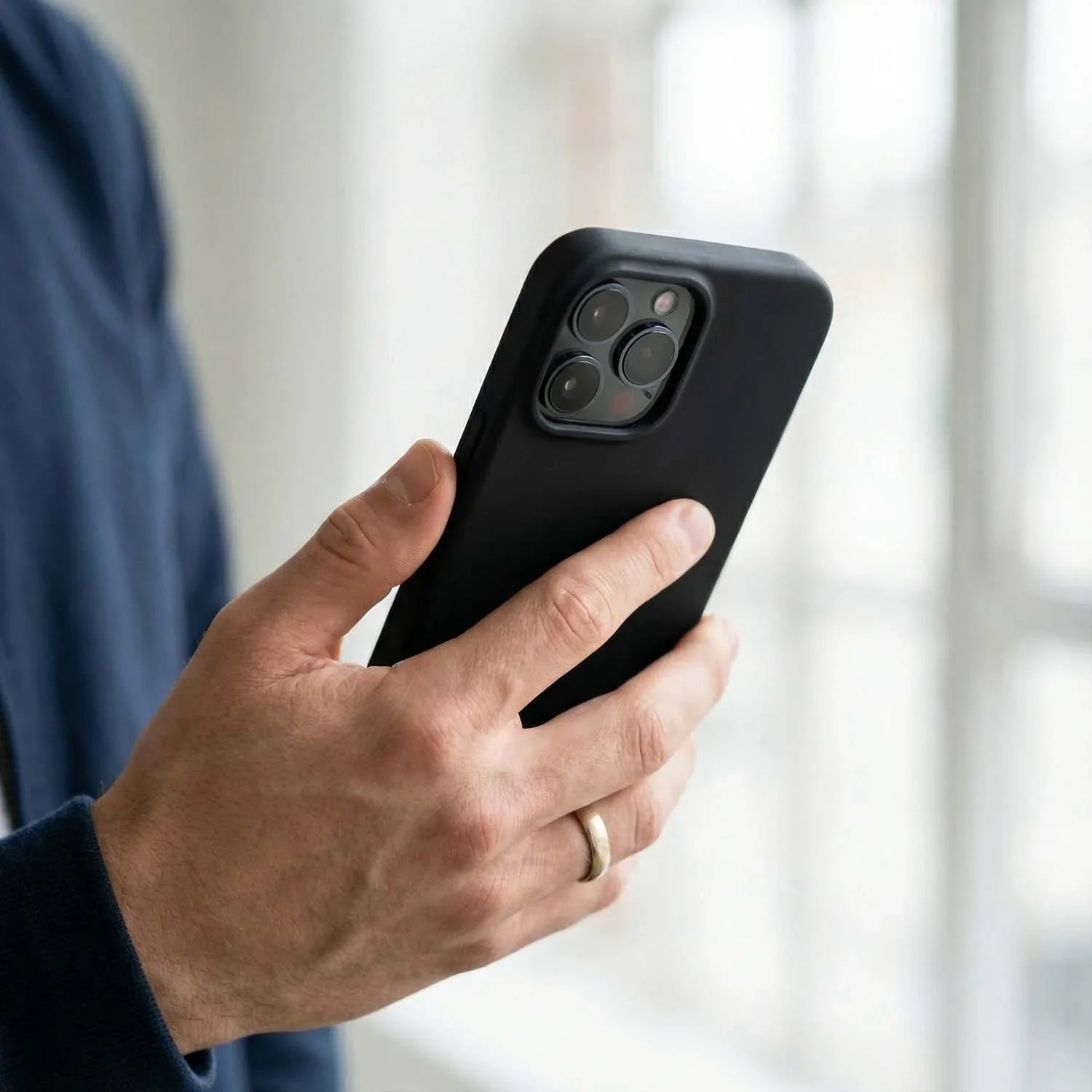 Coque iPhone Coloree - noir