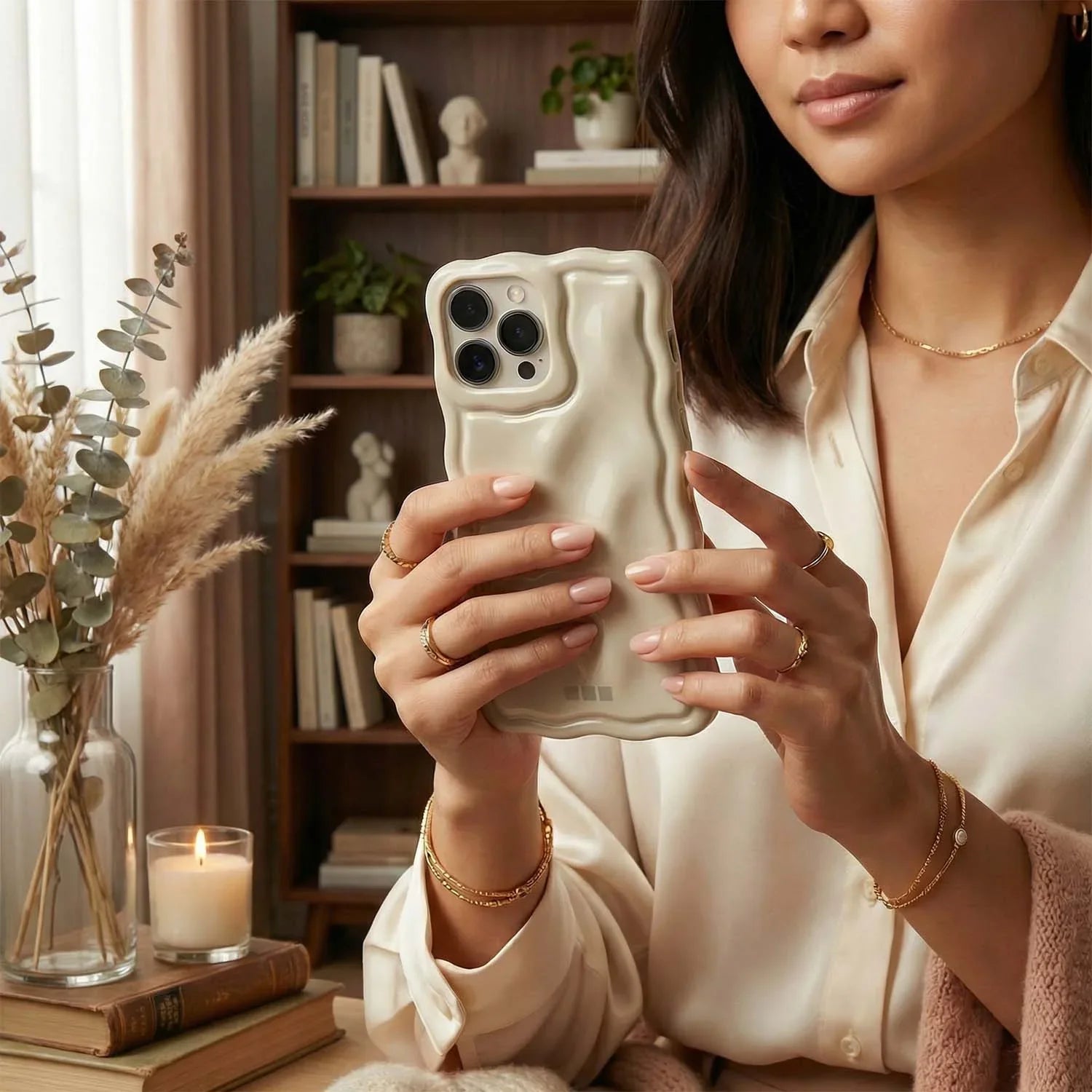 Coque iPhone Sparkle - lumière stellaire
