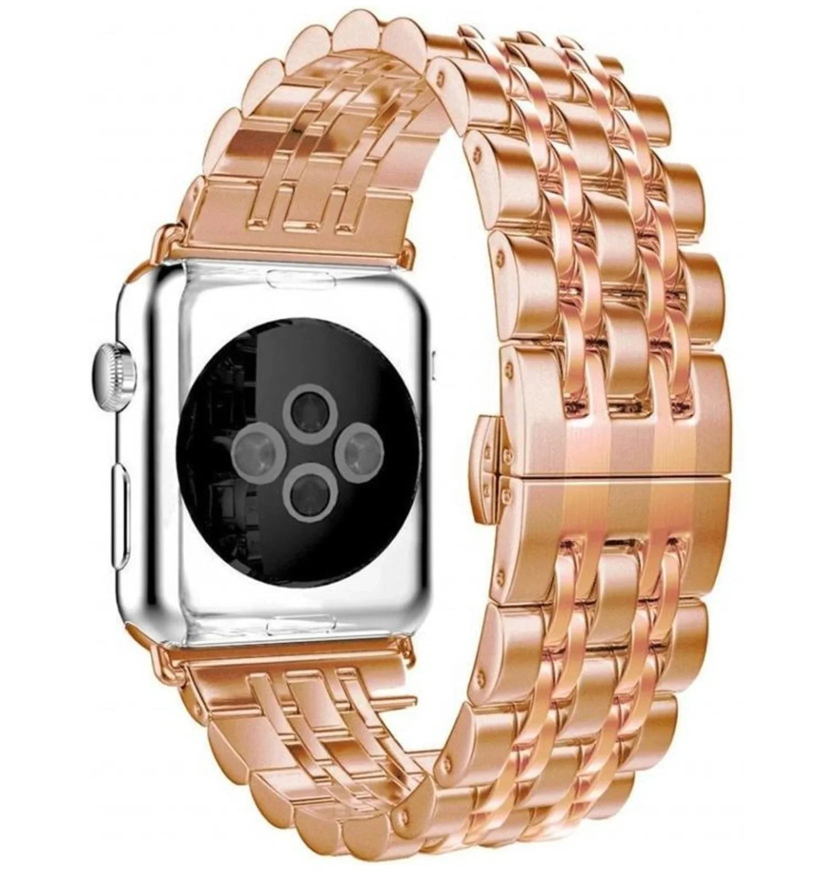Bracelet maillons chic Apple Watch - acier