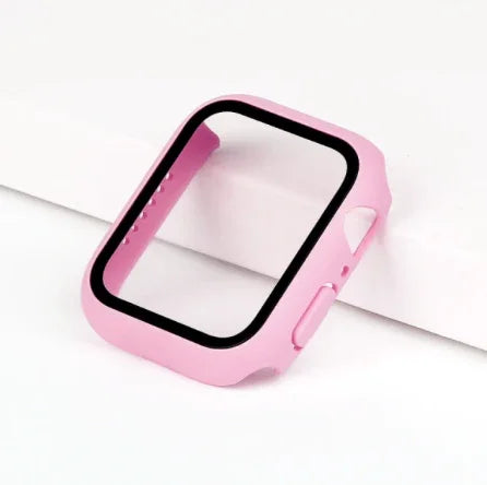 Coque Apple Watch Clypeo - rouge rose