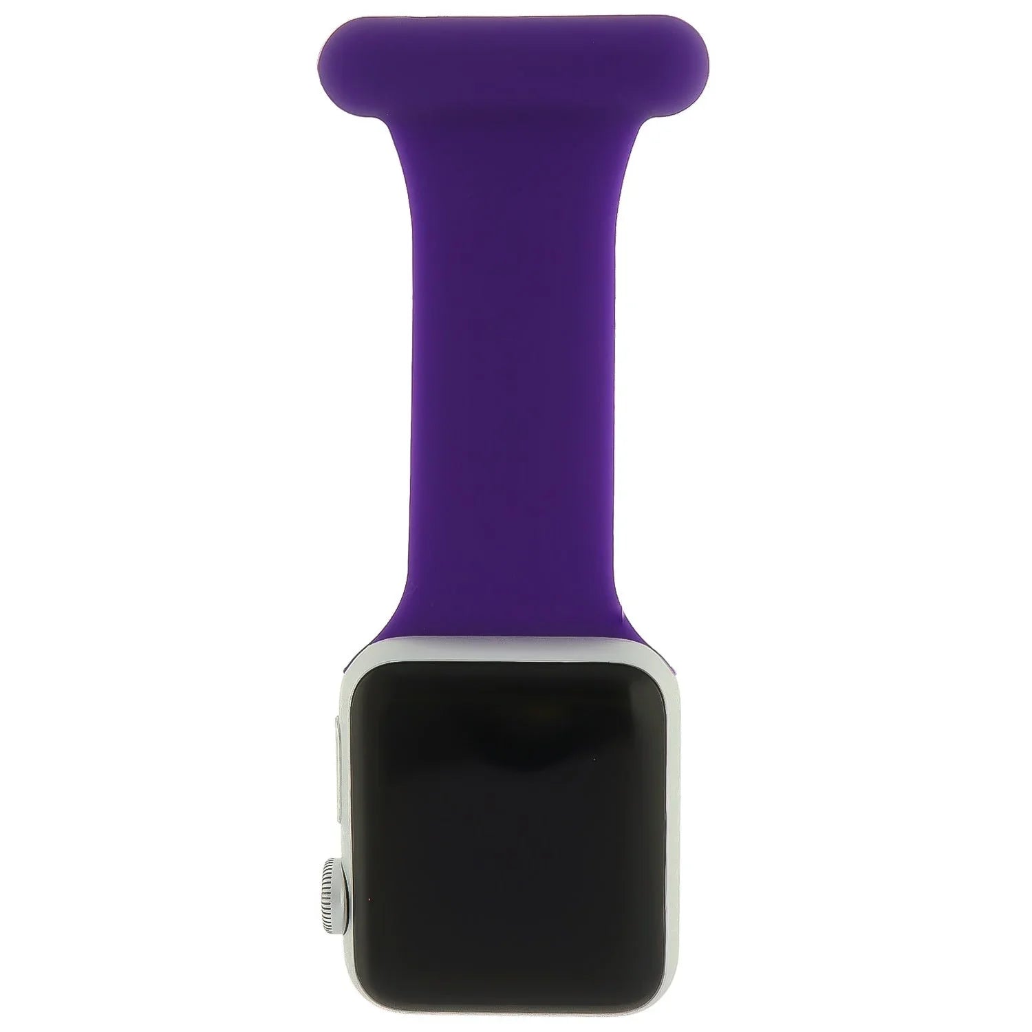 Bracelet de montre d'infirmière Apple Watch - silicone - violet